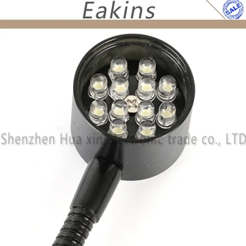 22mm 3W Dual Gooseneck Lumini 2 x 12 LED-uri Bec Twin Gât de Gâscă Iluminare Lampa Pentru Industria Stereo Microscop Camera Lupa