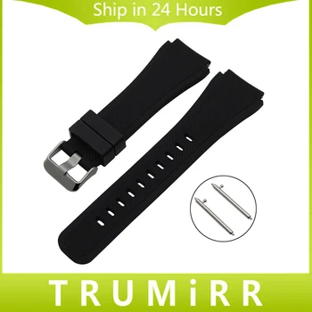 22mm Eliberare Rapidă Silicon Cauciuc Watchband pentru Luminox Ceas Trupa Încheietura Curea Bratara Maro Negru Albastru Verde Portocaliu Rosu Alb