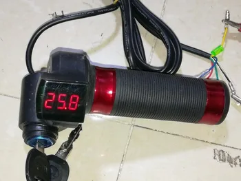 24/36/48V Electric Scooter Twist Clapetei 3 fire de Control al Vitezei-Putere LED
