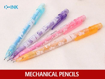24buc / lot ,0.7 mm iepure de desene animate creion mecanic , drăguț bunny animal creioane mecanice