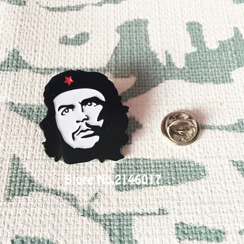 27.5 mm Che Guevara Rebel Ace Email Insigne Socialist Liberal Militare brosa Brosa Cadou sau Arta de Metal Craft