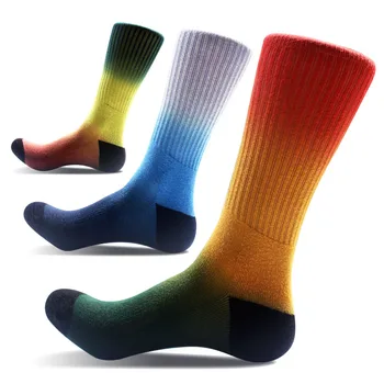 3 Culori de Fotbal Bărbați Ciorapi Șosete Ciclism Fotbal Timp Încălțăminte de Iarnă Încălzit de Picior Ciorapi Ciorapi Sport