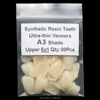 3 Pachete Dentare A1/A2/A3 Umbra Anterior Superior Compozite Din Rășini Sintetice Dinți Ultrathin Fatetele Dentare Restaurative Albire