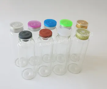 30ML Clar Injectabilă Flacon de Sticlă cu Partea Capac detașabil,1oz Sticlă, 30cc Medicament Lichid Recipiente de Sticlă