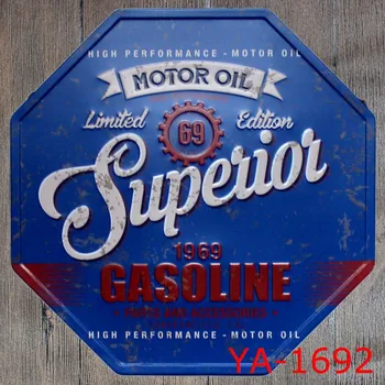 32X32CM/ antic retro de metal de staniu semn de mare clasa benzina ulei de Fier tablou poster ambarcațiuni vintage home decor de perete