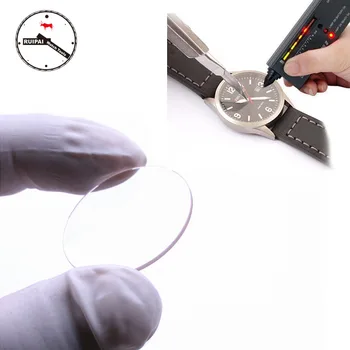 35mm / 35.5 mm Safir Ceas Cristal de Sticlă de Înlocuire Ceasuri Părți, Pentru fabricarea ceasurilor ceas instrumente de reparare