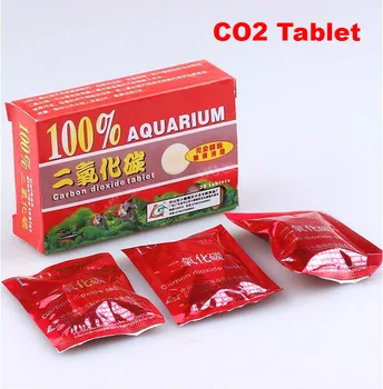 36buc/Cutie Rezervor de Pește de Co2 Tablete de Dioxid de Carbon Pentru Apa din Acvariu Planta Stralucitoare Rezervor de Pește de CO2 Difuzor Noutate Pachet de Design