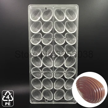 3D Policarbonat Matrite de Ciocolata Forma Minge de Plastic produse de Patiserie de Copt Instrumente Tava Bomboane Săpun Acadele de a Face Forma Mucegai Bakeware Set