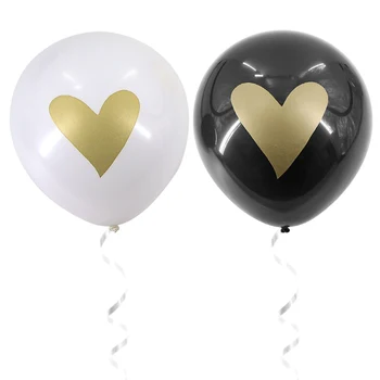 40pcs/lot tipărite balon de 10 inch vânzare Fierbinte petrecere de ziua decor baloane de înaltă calitate, cu inima stea mulți ani logo-uri