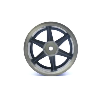 4BUC Albastru/Rosu/Argintiu din Plastic Janta de 1/10 HSP HPI Traxxas Tamiya Kyosho RC On-road Masina de Drift Wheel hub Piese
