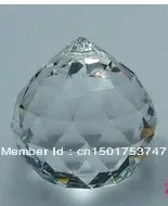4BUC/lot,transport Gratuit 40mm cristal fatetate mingea,candelabru de cristal minge piese pentru nunta si produse fengshui ,X-MAS decor