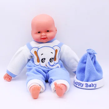 50CM 19 Inch 2 Culori Simulare Râs Renăscut Baby Doll Realiste Păpuși Jucarii pentru Copii Cadou de Ziua de nastere Pentru copii