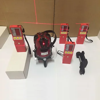 50m Automată de Înaltă Precizie Roșu Și Verde cu Laser Detector de Nivel Pentru Nivel cu Laser