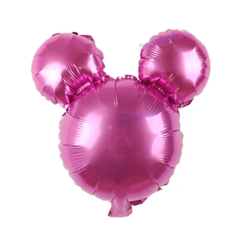 50pcs 18inch mickey folie de aluminiu baloane mickey minnie mouse cap heliu globos copil de dus la petrecerea de ziua decor baloane