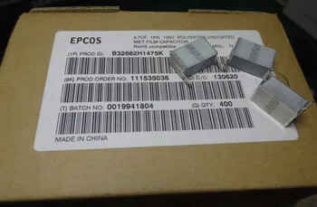 50pcs EPCOS 4,7 uf / 100v (4u7f 475) 15MM Melaleuca Tort Capacitate B32562H1475K transport gratuit