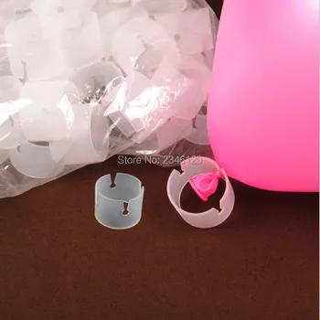 50pcs/lot Nunta balon arc inel butonul de sprijin inel de plastic clip 3.3 cm diametru 3.4 cm inaltime 2.6 cm