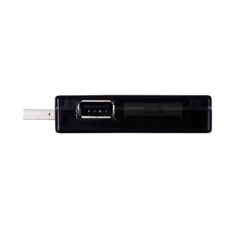 50pcs/lot OLED USB Tensiune de Curent Tester USB Voltmetru Ampermetru Detector de Rând Dublu spectacol