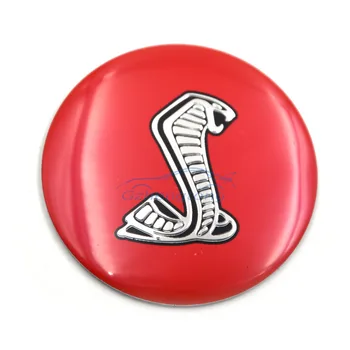 56mm Viper Logo-ul de Culoare Roșie Masina Modificata Autocolant Wheel Hub Centru Autocolant Auto de Direcție Emblema, Insigna Decalcomanii Rim 3D Simbol