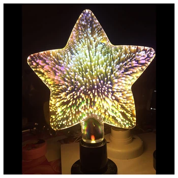5W LED 3D de Decorare Becuri 85V-265V Noutate RGB Lampa star Filament focuri de Artificii Minge de Lumina pentru Casa de Vacanta