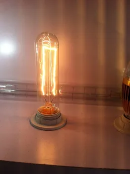 6Pack/LOT E14 T10 lampă lumânare becuri Edison retro tungsten carbon de lumină cu filament pentru Candelabru de Cristal AC220V-240V