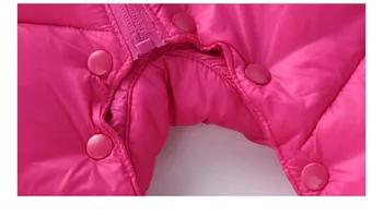 70-110cm Moda de Iarnă Îngroșarea Copil Nou-născut Salopetă Fete Haine Copii Haine Băiat de Bumbac Snowsuit Salopeta Haine pentru Sugari