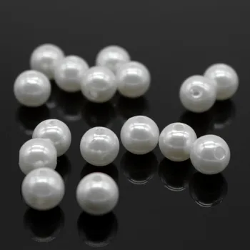 8MM Margele Perla 1000pcs/Lot Diy Meșteșug Margele Perle Pentru Decorarea de Luare de Bijuterii Perolas Para Bijuterias Perle Meserii Materiale