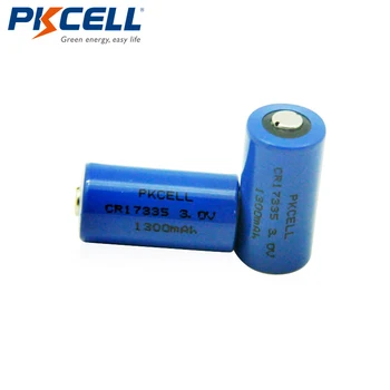 8PCS PKCELL CR123A CR 123A Baterie de Litiu de 3V 1300mah CR123 CR17335 CR17345 16340 LiMnO2 Primar baterie pentru camera foto