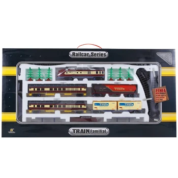 9.4 M de Model de Tren de cale ferata 1/87 epocă tren cu Aburi rezervor camion, tren de pasageri a asambla transport copii jucarii cadou