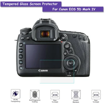 9H Temperat Pahar Ecran LCD de Protector de Sticlă Adevărat Scut de Film Pentru Canon EOS 5D Mark IV 5D4 5DIV Accesorii aparat de Fotografiat