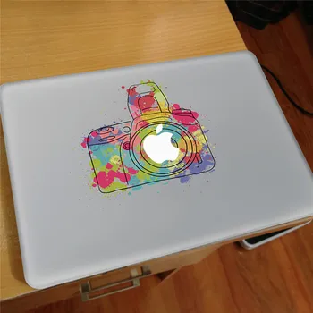 Acuarelă camera de Vinil Decal Notebook sticker pe Laptop Autocolant Pentru DIY Macbook Pro Air 11 13 15 inch Laptop Piele