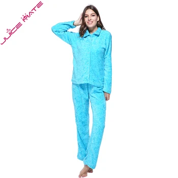 Adulți Cald Iarna Pijamale Femei Fleece Gros Pijamale Pijamale, Costume De Homewear Plus Dimensiune Îmbrăcăminte Acasă Seturi De Pijamale Pentru Femei