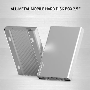 Aluminiu HDD Cabina de Hard Disk Mobil Cutie USB 3.0 2.5