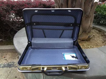 Aluminiu instrument caz de instrumente cadru de Aluminiu de consultanță în Afaceri valiza Om portabil valiza servieta Valiza card