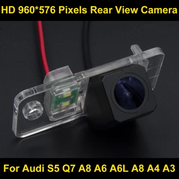 AMICE HD 960*576 Pixeli Parcare Spate vedere aparat de Fotografiat pentru Audi A3 2000-Audi Q7 2007-Audi S5 2008-rezistent la apa