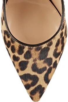 Amourplato Femei Animal Print Pompe Subliniat Toe Sexy Leopard Model de Rochie de Petrecere Pantofi din Piele Adevărată Seară de Bal Pantofi