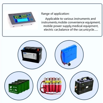 ANENG 10-100V Universal Capacitate Acumulator Voltmetru Tester LCD Auto Plumb-acid Indicator