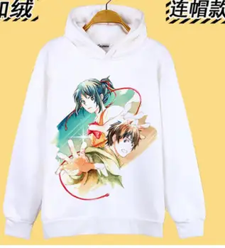 Anime-ul japonez Kimi nu Na wa ta numele Mitsuha Miyamizu hoodie pulover hoodie coat