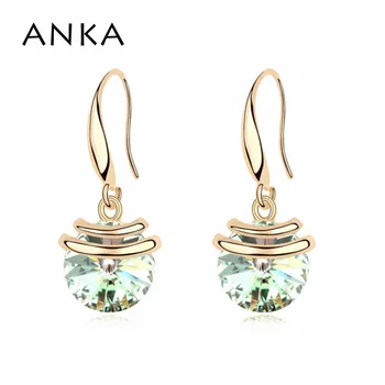 ANKA Bell Aripi Cercel in ureche Ofertă Reală pentru Femei la Modă de Cristal Aliaj de Zinc Cercei Principala Piatră de Cristale Swarovski de la #97882