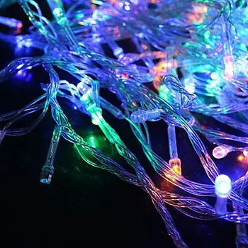 Anul nou RGB 30M 220V/110V LED Lumini de Crăciun în aer liber Zână Șir Lumina Pentru Craciun Decoratiuni