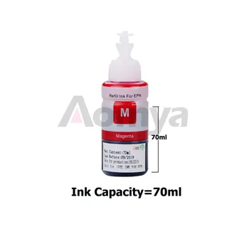 Aomya cerneala Refill Kit Ink 70ml Compatibil pentru Epson L355 L100 L110 L200 L210 L300 L120 L130 L1300 L220 L310 L365 L455