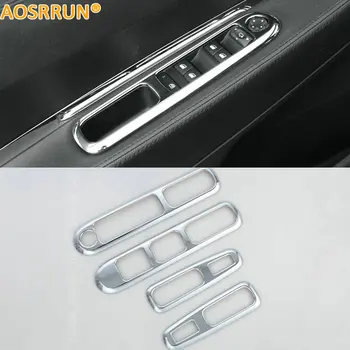 AOSRRUN ABS Cromate interior cotiera decor Pentru Peugeot 3008 2012 2013 LHD