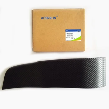 AOSRRUN piele PU fibre de Carbon Auto-styling Pragului de Ușă Scuff Placa Pentru mazda CX-5 CX5 Accesorii Auto