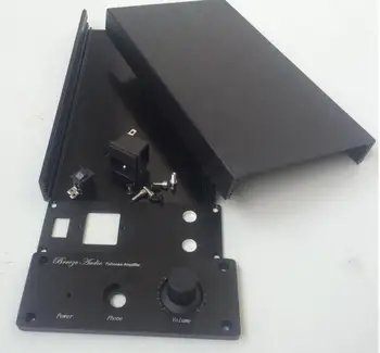 AUDIO HIFI LUME - 1506 Completă Șasiu din Aluminiu amplificator Șasiu Mini Amp Cabina de Caz Negru / Argintiu