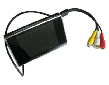 Auto Camera Retrovizoare sistem de parcare video, senzor de parcare 3.5 inch digital TFT LCD monitor ,ping