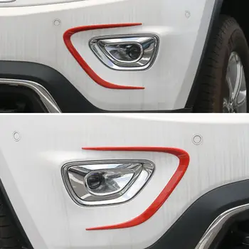 Auto Styling lămpii de Ceață Față Lampă Spranceana Acoperi Ornamente Crom ABS Bara Protector Decor Muluri Pentru Jeep Grand Cherokee-2016