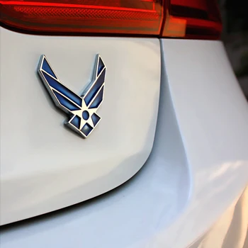 Autocolant auto Emblema, Insigna U. S. Air Force Metal 7x7cm Tuning Auto Motociclete de Styling Auto Accesorii