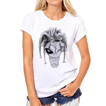 Batman Femei T-shirt de Film de animație Clovn Joker T Shirt de Ce Atât de Gravă fata Teuri Moda Barbati Femei Topuri 32W-21#