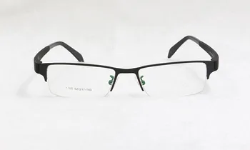 BCLEAR Fierbinte semi-fără ramă optică cadru pentru bărbați de înaltă calitate stil de moda bărbați aliaj jumătate rim ochelari de vedere cu TR picioarele confortabil