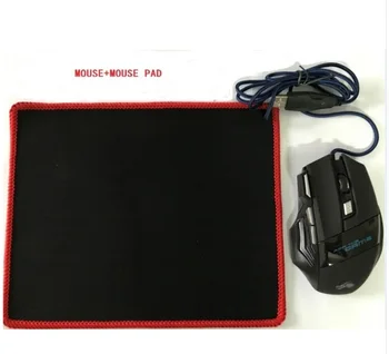 BEITRS X3 cu Fir Mouse de Gaming 7 Butonul 5500DPI LED, Optic, Cablu USB Mouse de Calculator Gamer+MOUSE PAD