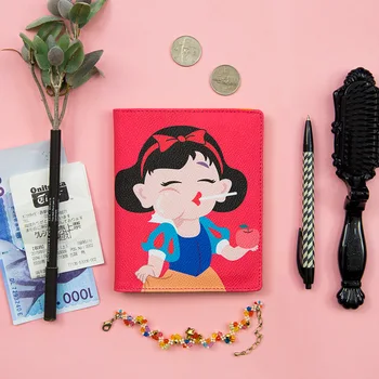 Bentoy Brand frumoase femei din piele pașaport saci de drăguț fete, ID-ul de călătorie pașaportul titularului de desene animate capac pașaport carte de pașaport caz